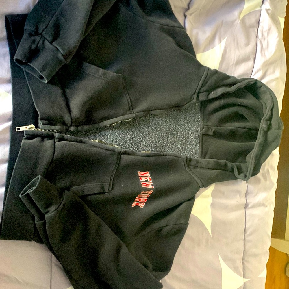 PACSUN CROP TOP HOODIE